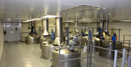 Contract manufacturing facility at Wrapsa