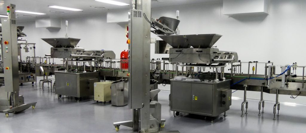 The packaging plant at Wrapsa, contract manufacturers of pharma products